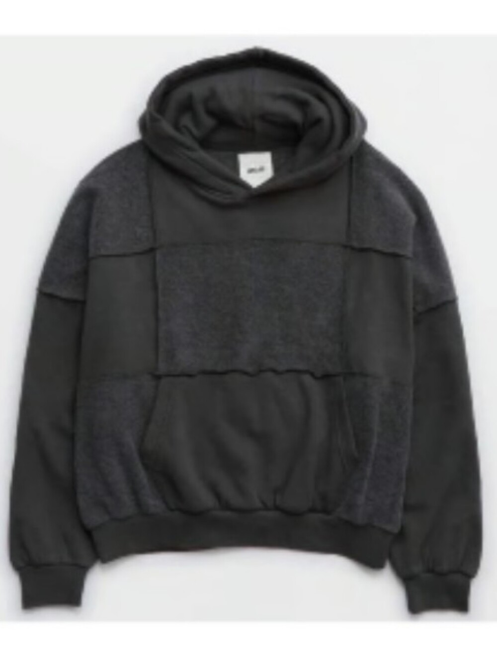 Aerie Sherpa Patchwork Women's Oversized Hoodedie